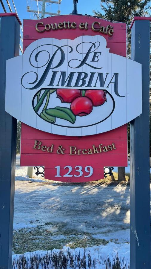 Bed and Breakfast Le Pimbina Мон-Трамблан Экстерьер фото